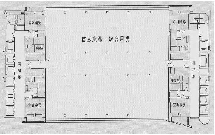 上海信息大楼平面图